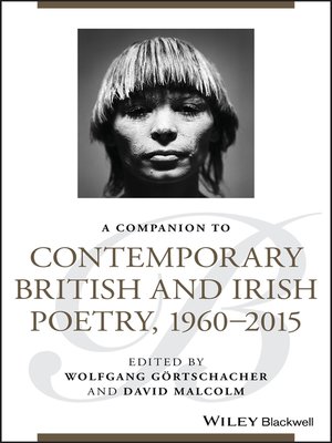 cover image of A Companion to Contemporary British and Irish Poetry, 1960--2015